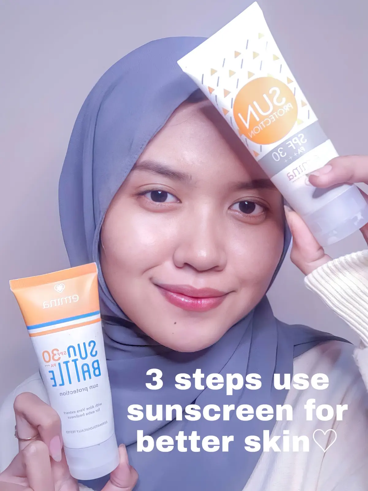 cara pakai sunscreen yang betul