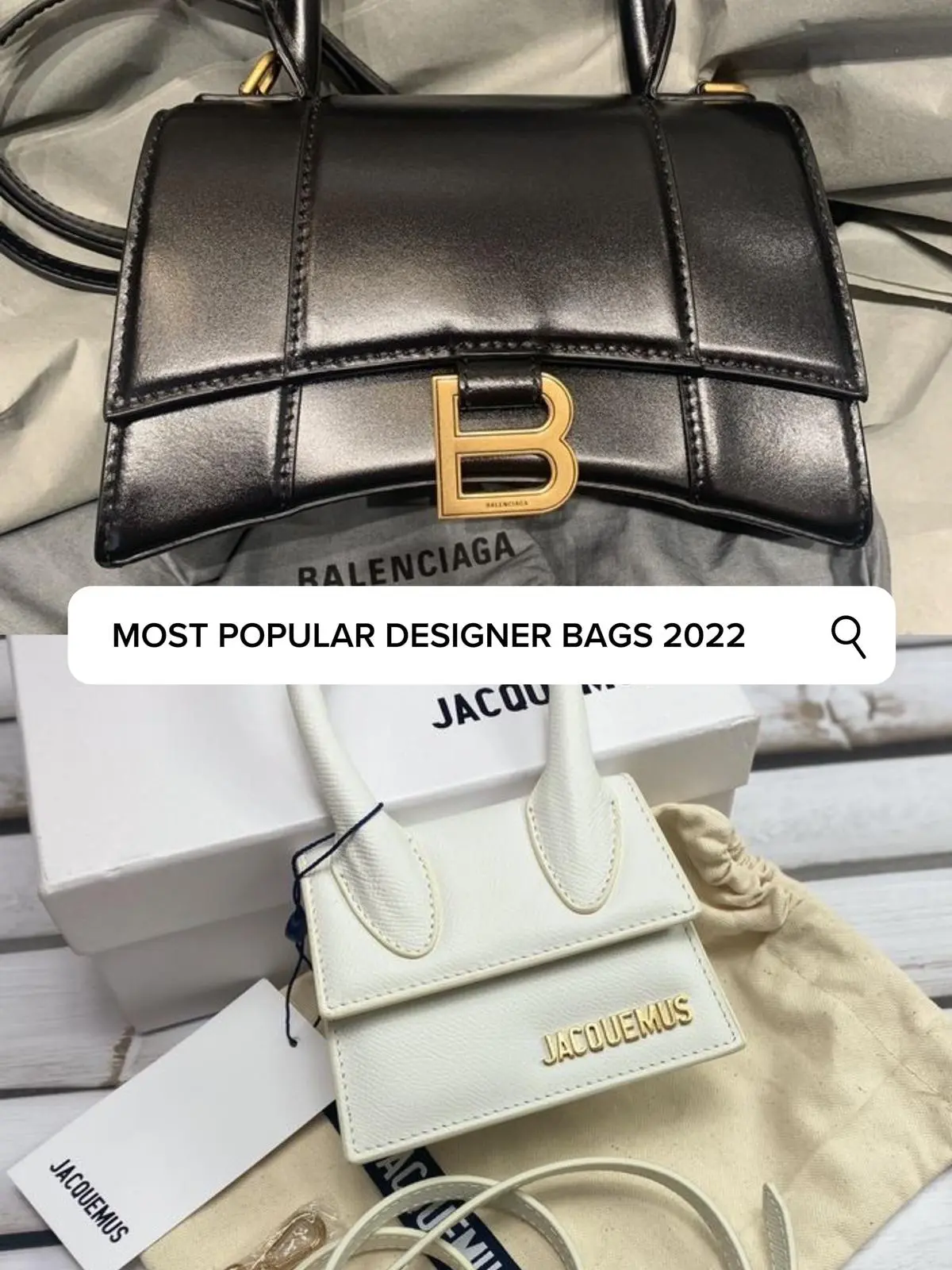 Balenciaga hourglass bag