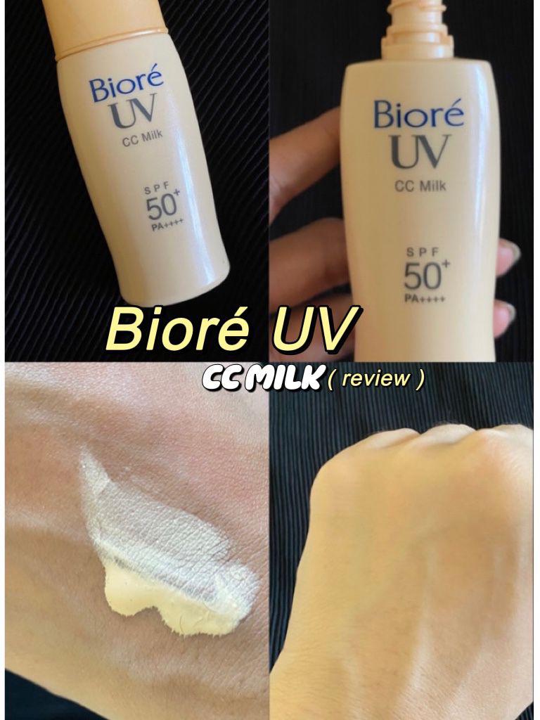 biore cc cream milk review