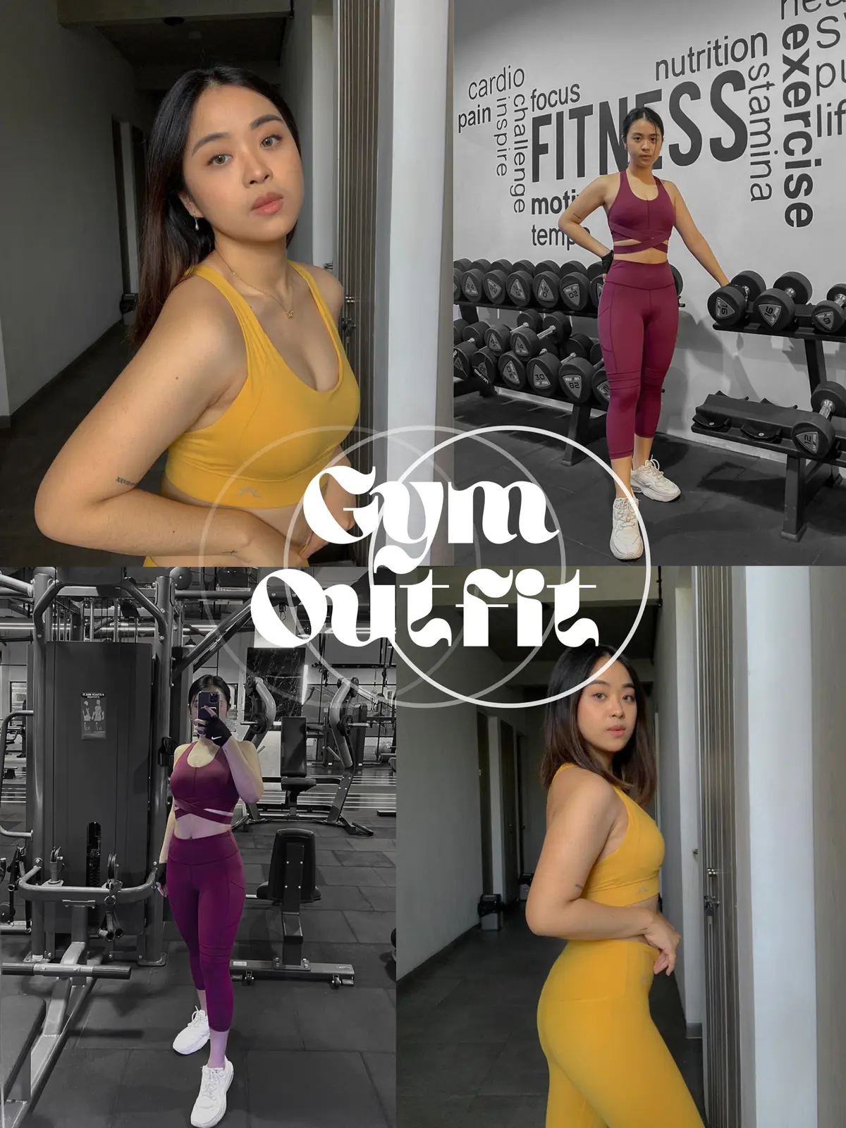 Outfit Cewe Kue Di Gym 🍰 Galeri Diposting Oleh Grace Harlequin Lemon8