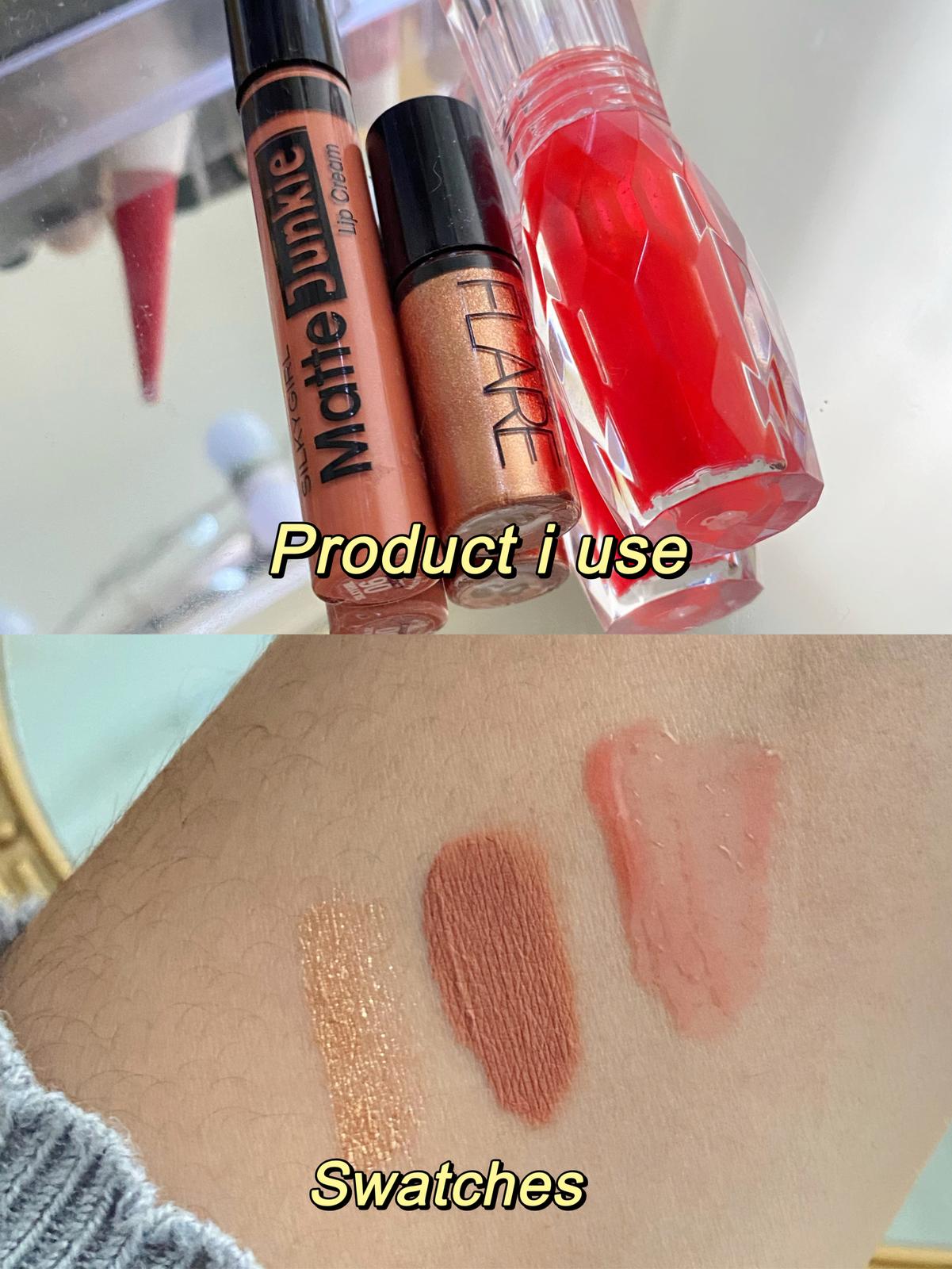 beza lip matte dan lip cream