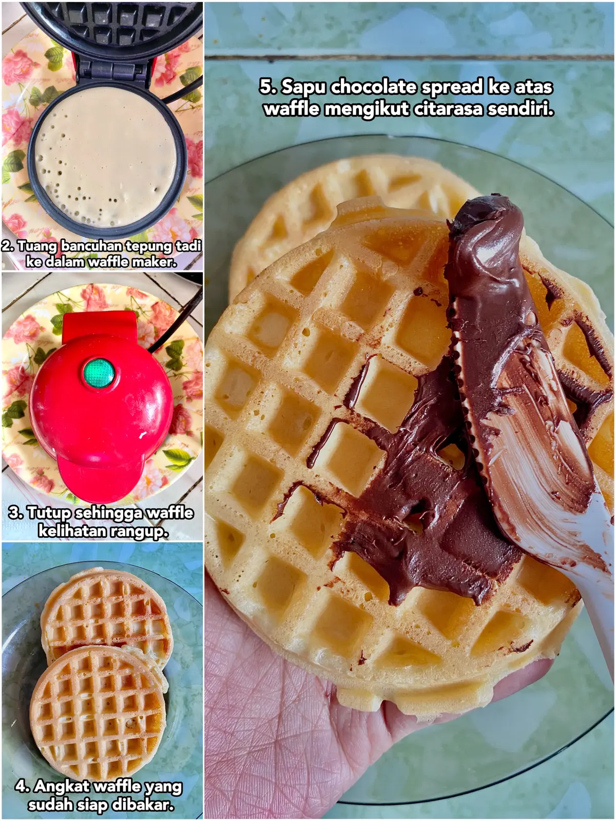 Crunchy Homemade Waffle Galeri Disiarkan Oleh Nadh Lemon8