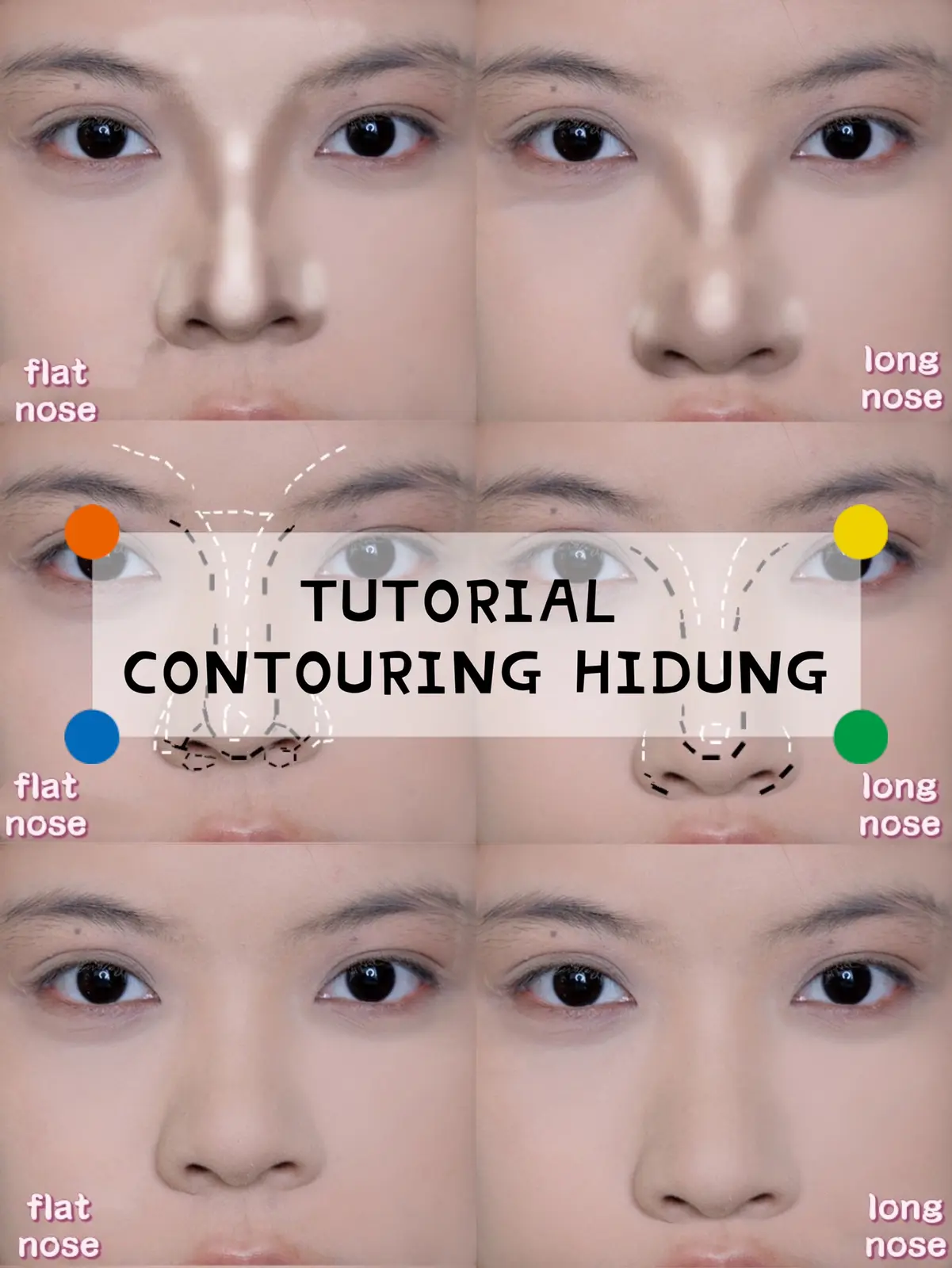 Contour Hidung Tanpa Terlalu Ketara – Teknik Ringkas