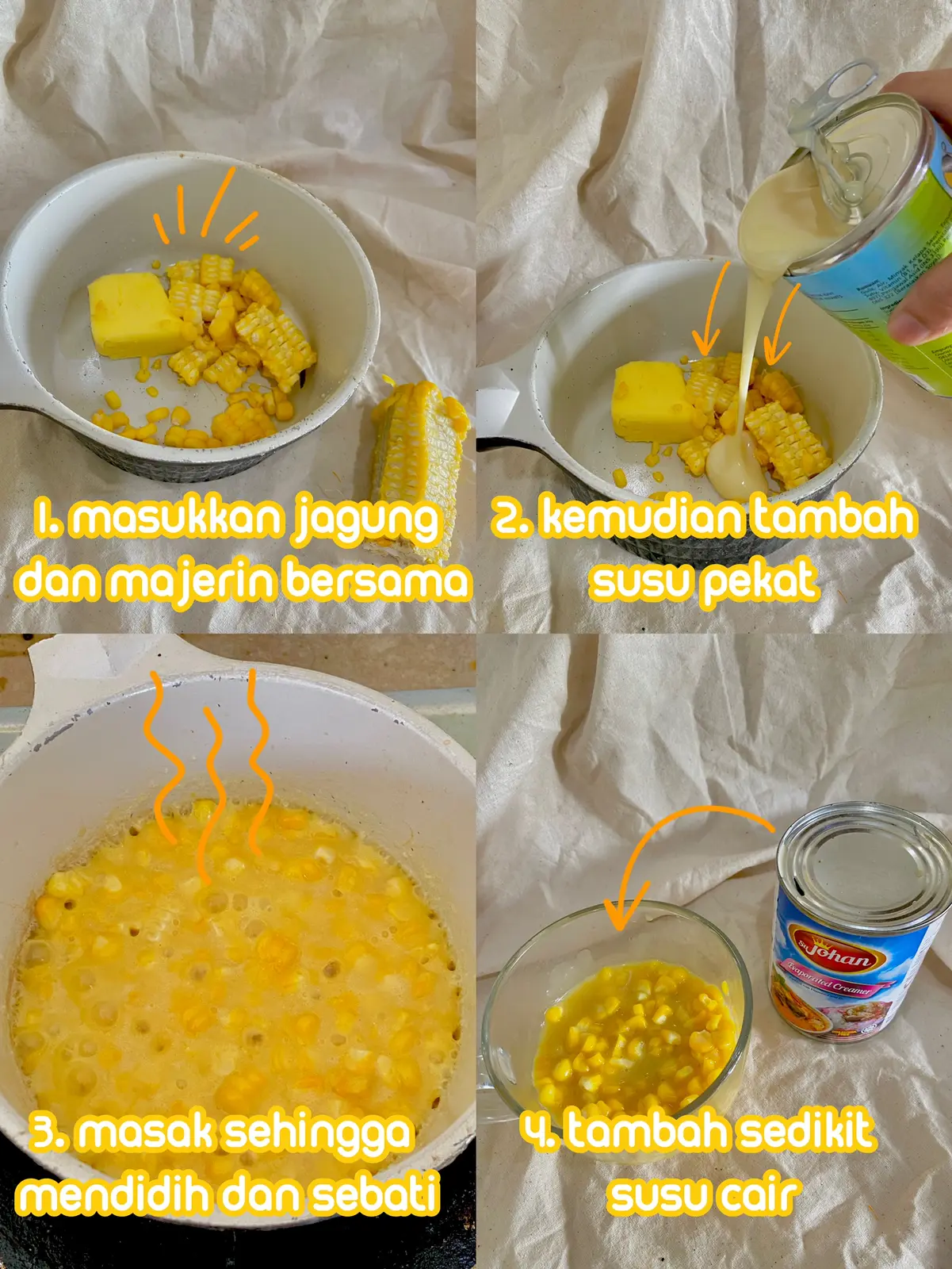 Cara Membuat Jagung Manis Easy Dessert To Make Galeri Disiarkan Oleh Its Nsraem Lemon8