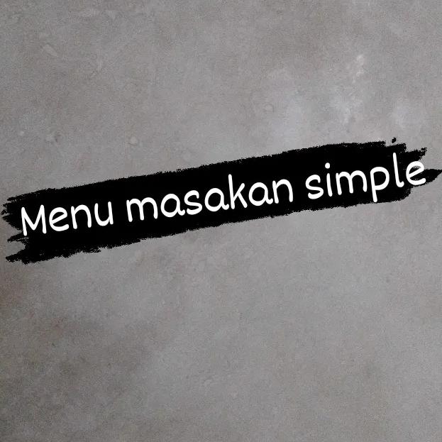 Imej masak simple