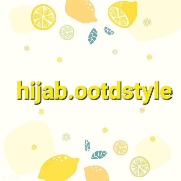 Imej hijab.ootdstyle