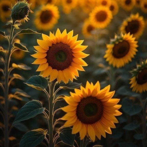 Sunflower smile