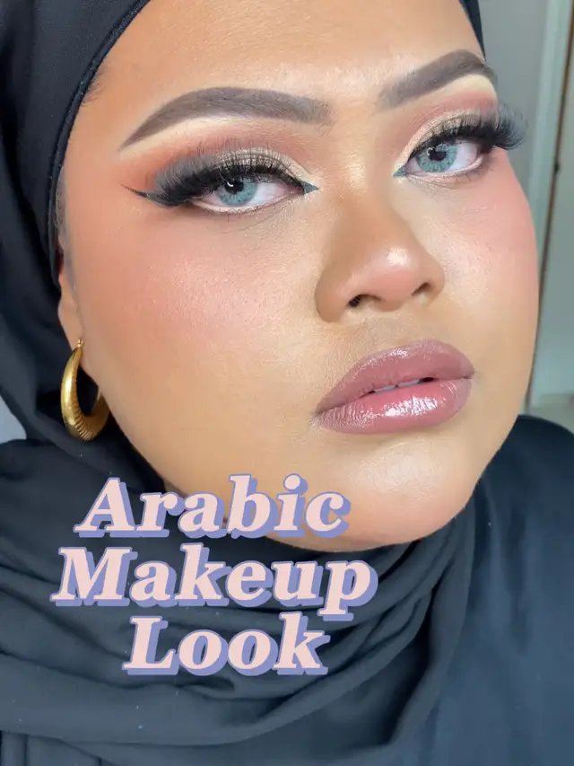 Arabic makeup look