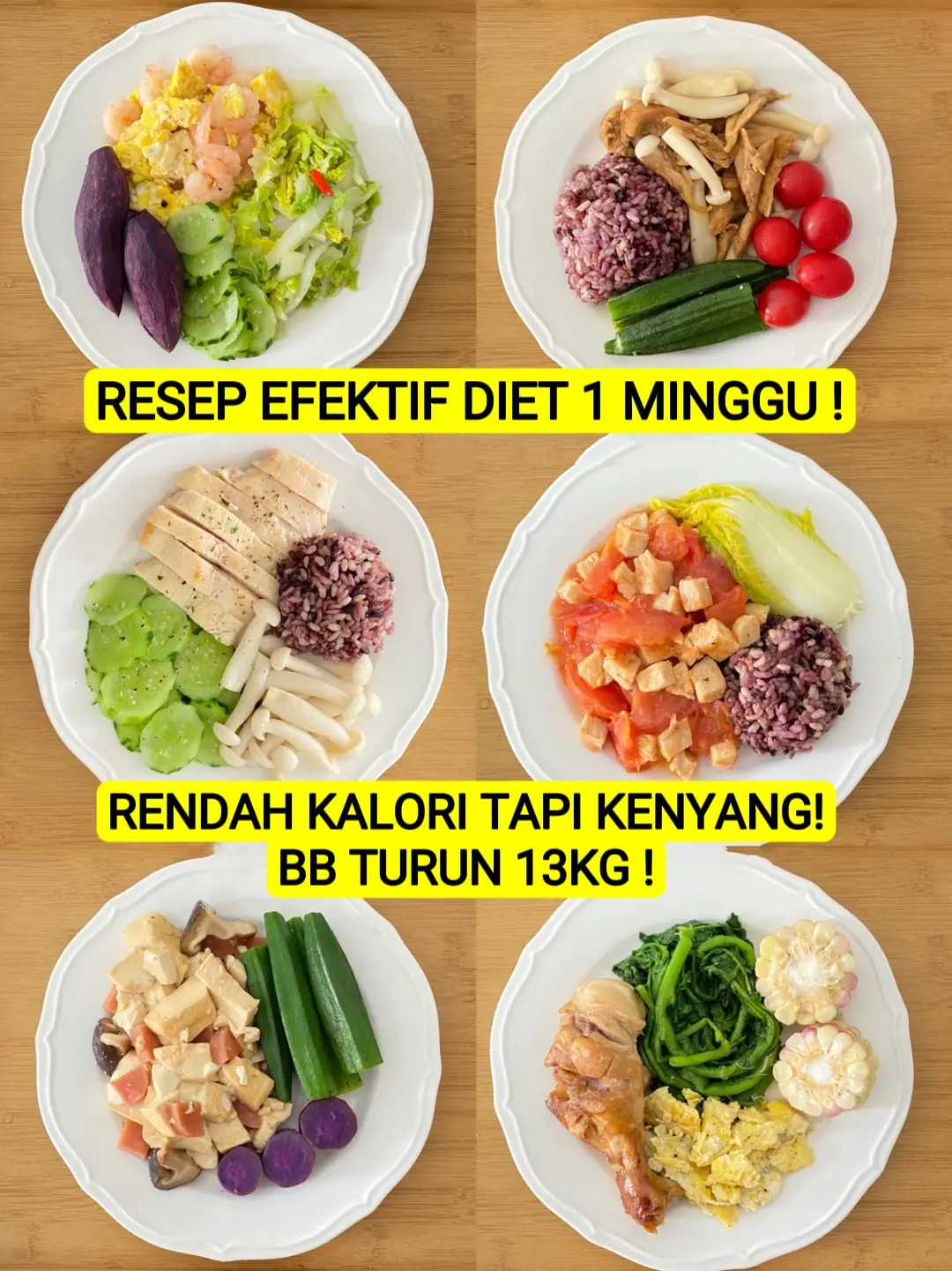 menu diet tanpa nasi