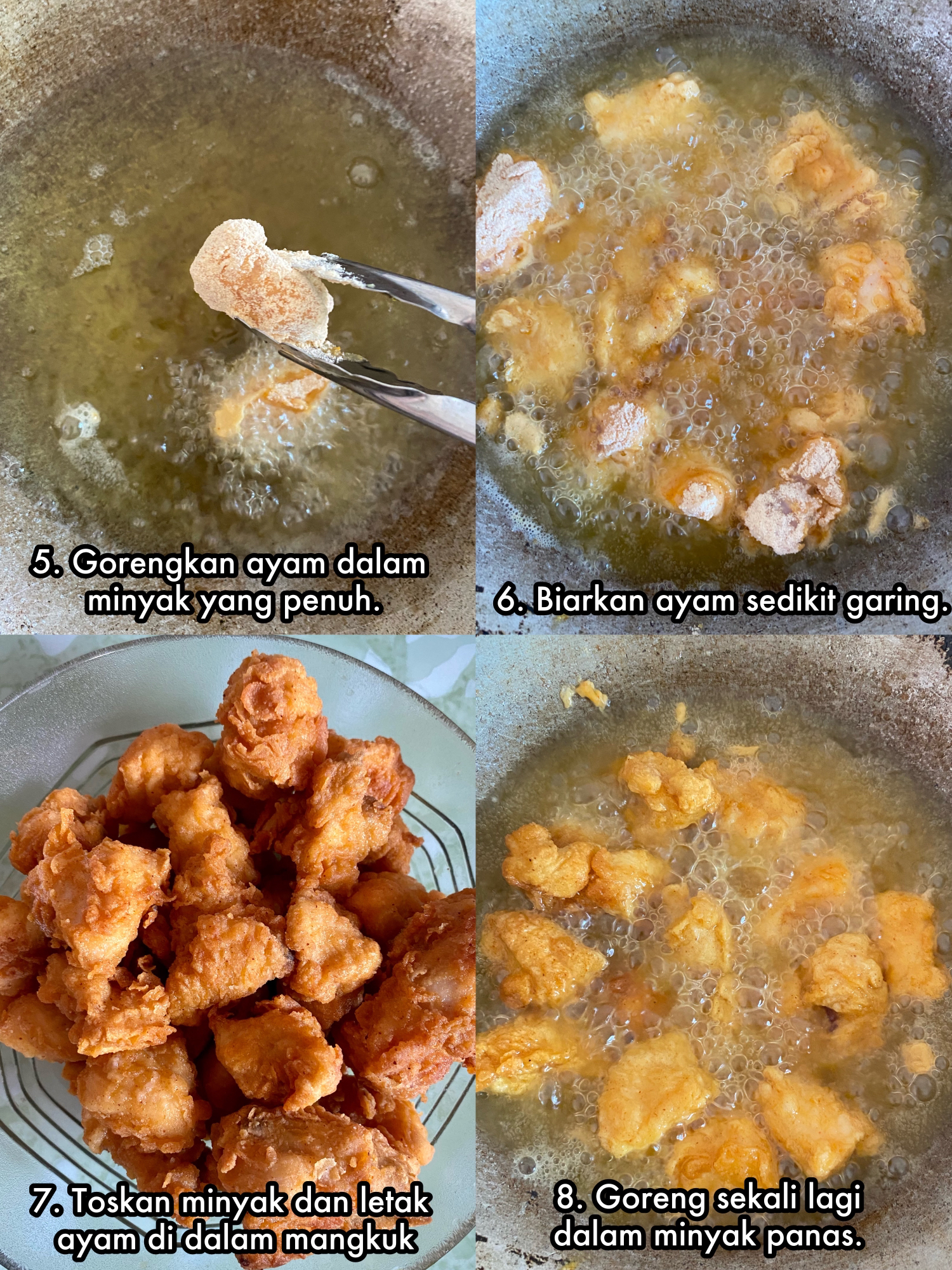 How To Make Crispy Popcorn Chickens Gallery Posted By Nadh Lemon8