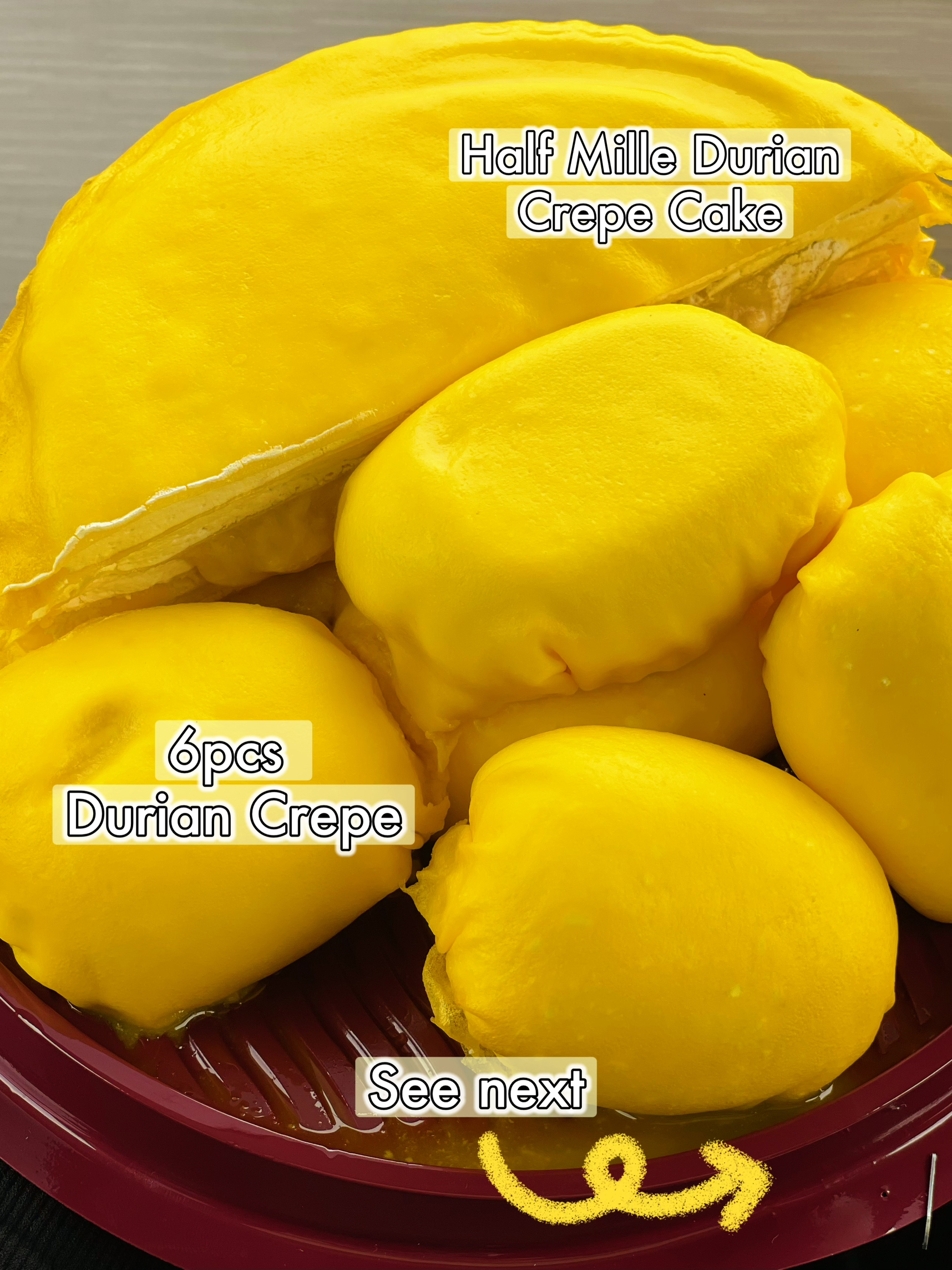 No 1 Viral Durian Crepe Galeri Disiarkan Oleh Hajar Shaha Lemon8